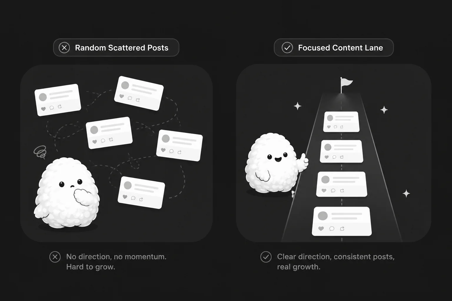 scattered-post