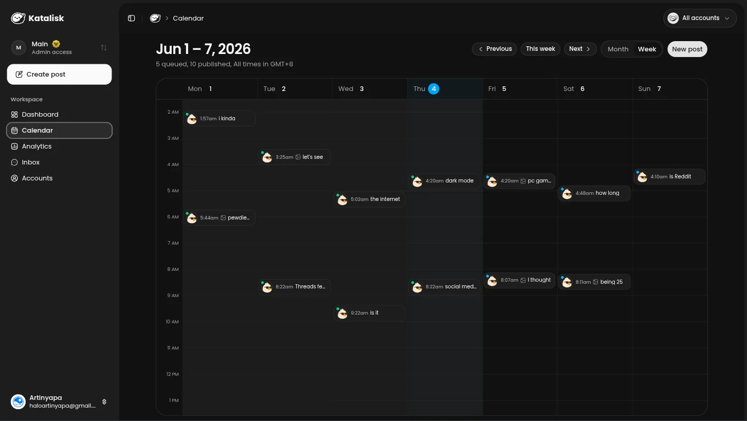 katalisk calendar preview